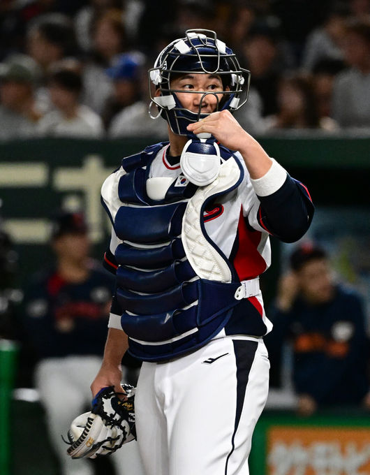 [OSEN=조은정 기자] 한국 야구 대표팀 최재훈. 2025.11.16 /cej@osen.co.kr