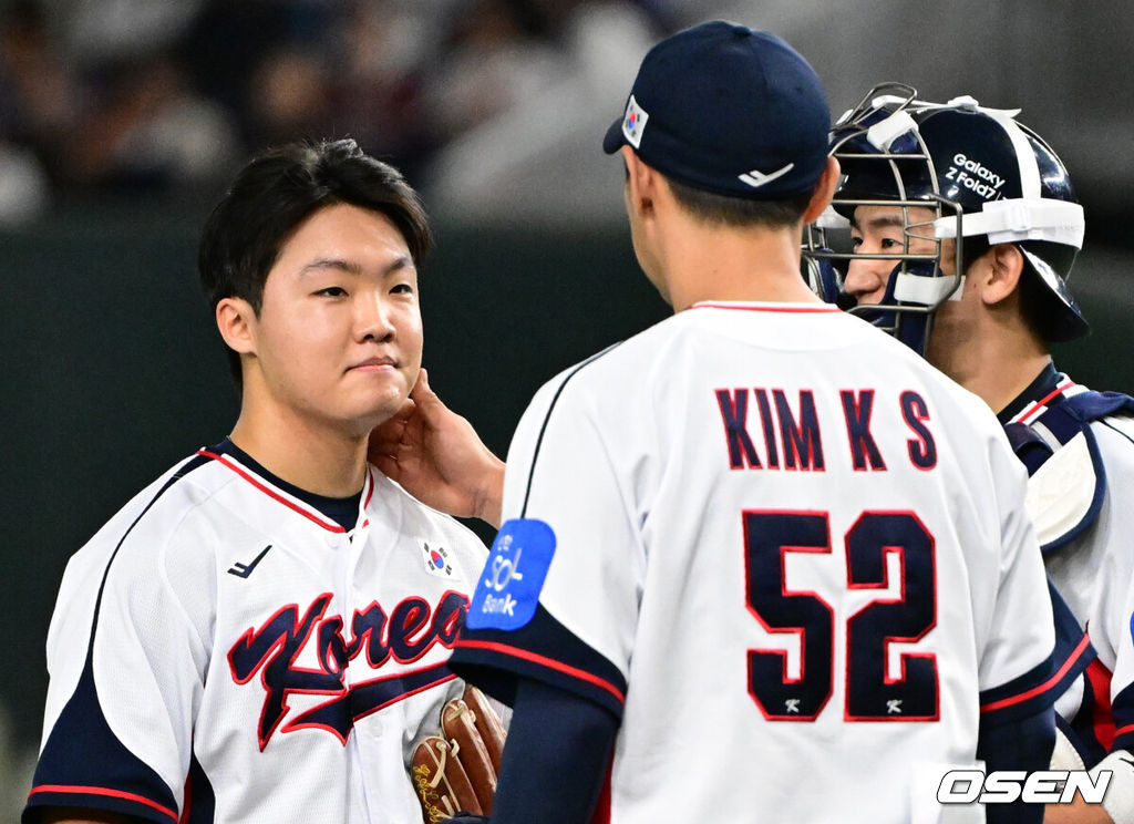 야구 대표팀 정우주. 2025.11.16 /cej@osen.co.kr