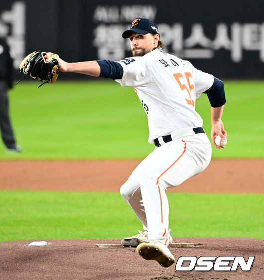 한화 이글스 시절 라이언 와이스. /OSEN DB