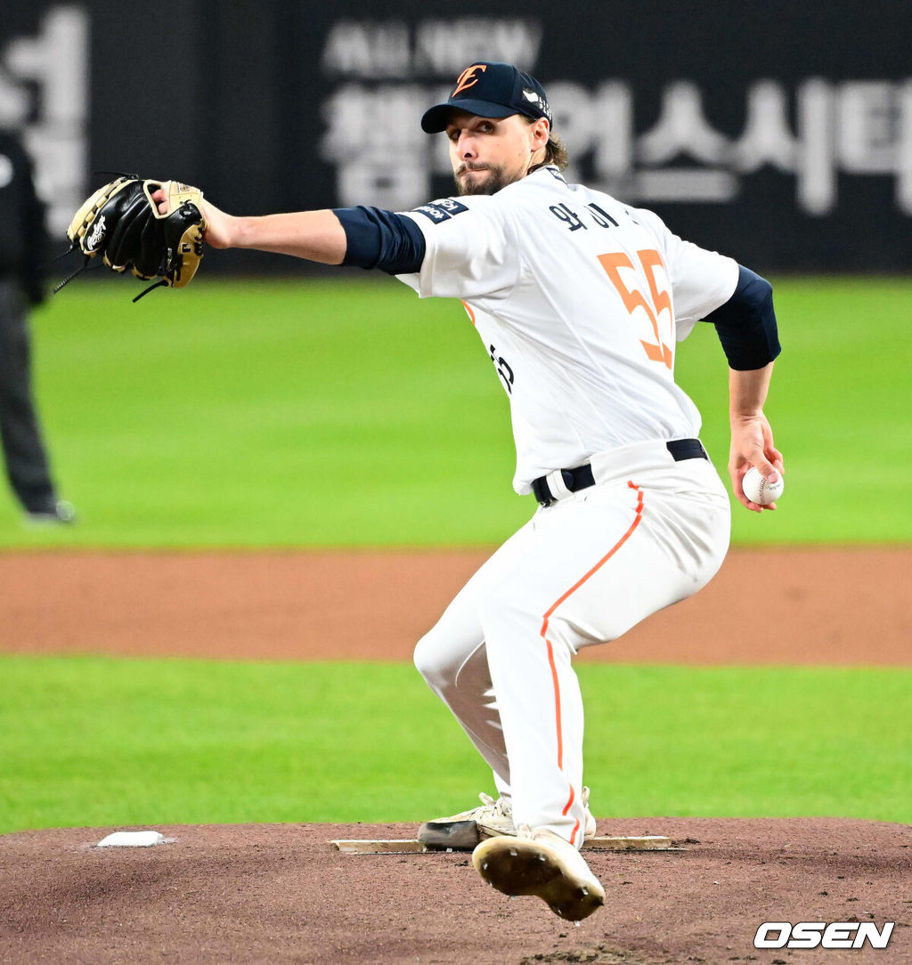 한화 이글스 시절 라이언 와이스. /OSEN DB