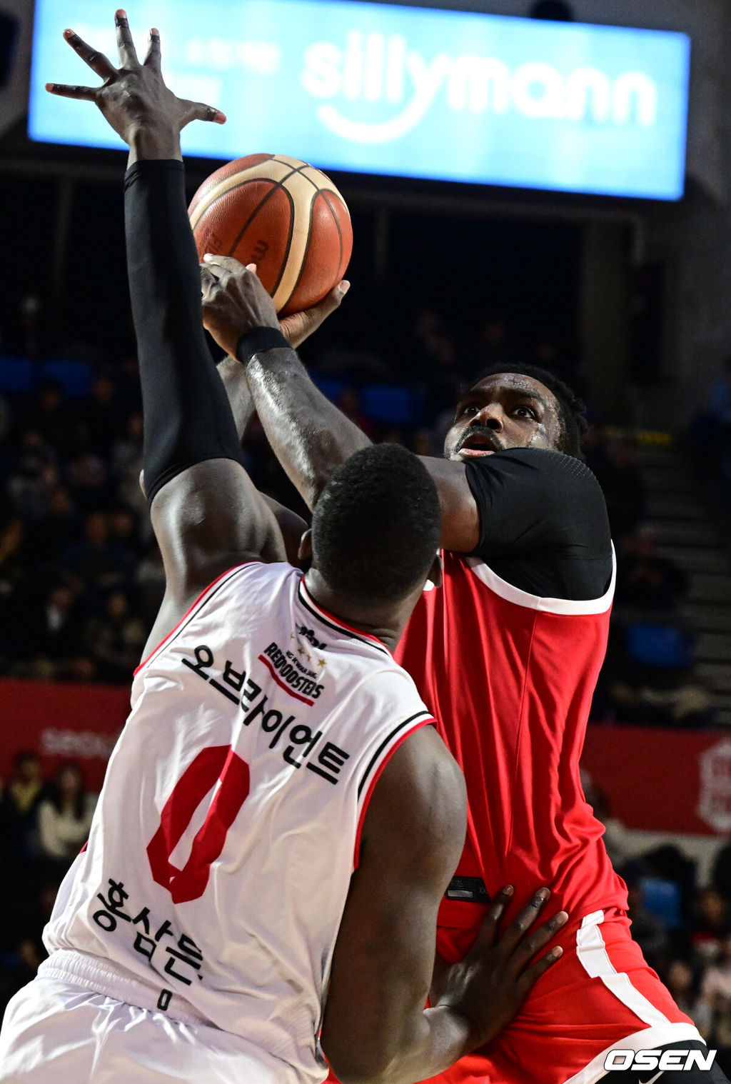 3일 오후 서울 잠실 학생체육관에서 ‘2025-2026 LG전자 프로농구’ 서울 SK와 안양 정관장의 경기가 열렸다.홈팀 서울 SK는 15승 12패로 5위, 방문팀 안양 정관은 18승 9패로 2위를 기록 중이다.3쿼터 SK 자밀 워니가 슛을 시도하고 있다. 2026.01.03 /cej@osen.co.kr