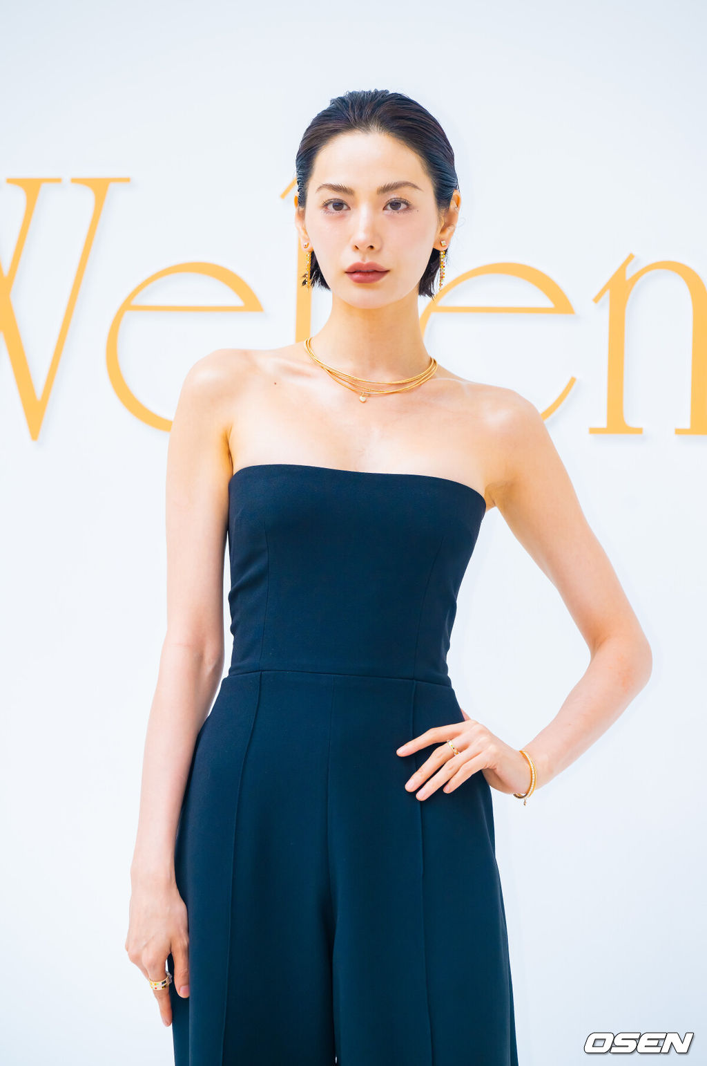 26일 서울 압구정 갤러리아 백화점 명품관 야외 광장에서 벨렌도르프 갤러리아 부티크 오프닝 행사가 진행됐다.이날 행사에는 김희애와 강수진, 크리스탈(정수정), 나나, 하정우, 육성재가 참석했다.가수 겸 배우 나나가 포즈를 취하고 있다.  2025.06.26 / soul1014@osen.co.kr