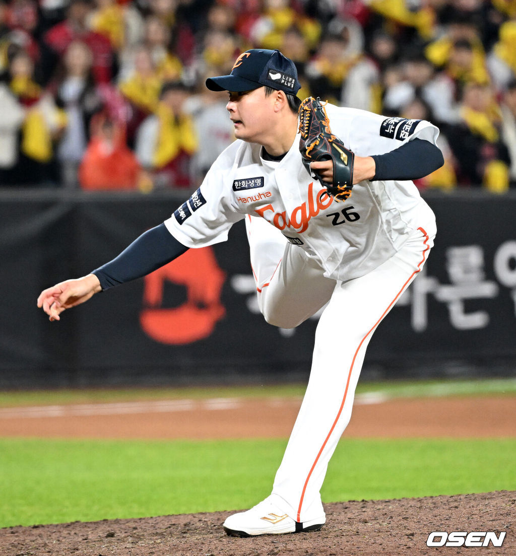 한화 이글스 시절 한승혁. /OSEN DB