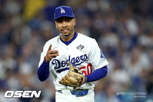 [사진] 무키 베츠. ⓒGettyimages(무단전재 및 재배포 금지)