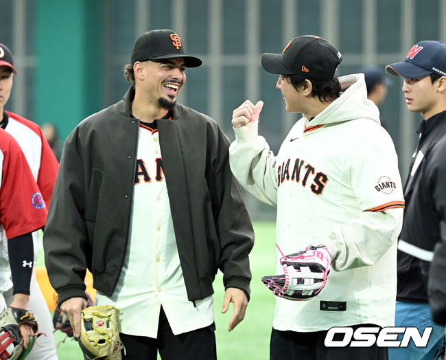 샌프란시스코 선배 황재균과 즐거운 만남