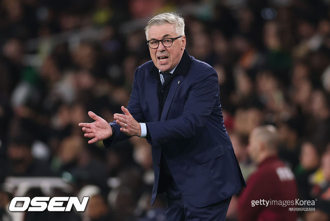 [사진] 카를로 안첼로티 /ⓒGettyimages(무단전재 및 재배포 금지)