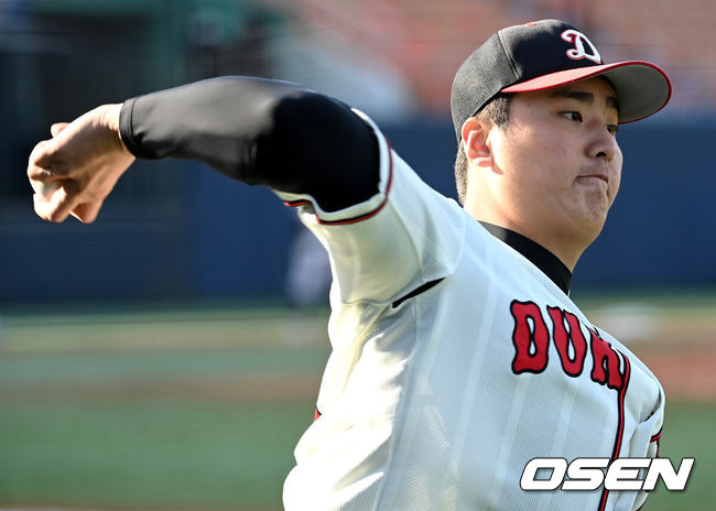 [OSEN=최규한 기자] 덕수고 시절 심준석. 2021.11.16 / dreamer@osen.co.kr