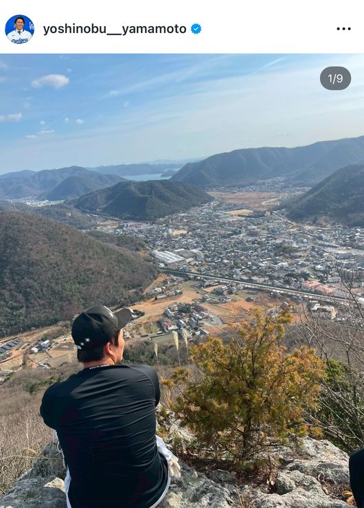 다저스 야마모토 요시노부. / 야마모토 SNS