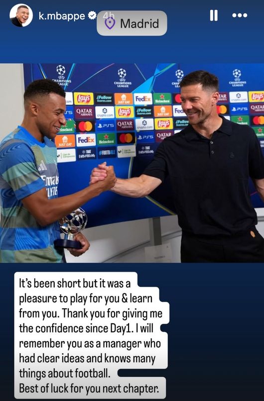 [사진] 킬리안 음바페 SNS