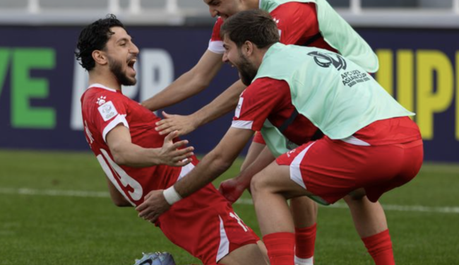 [사진] 이란을 잡은 레바논 / AFC 제공