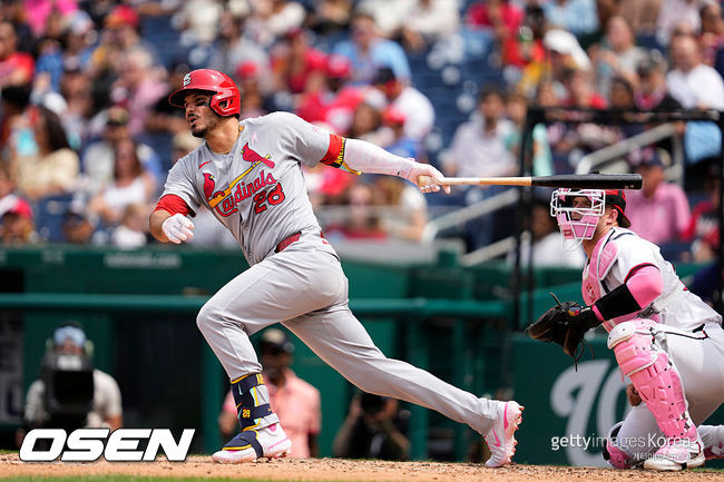 [사진] 세인트루이스 카디널스 시절 놀란 아레나도. ⓒGettyimages(무단전재 및 재배포 금지)