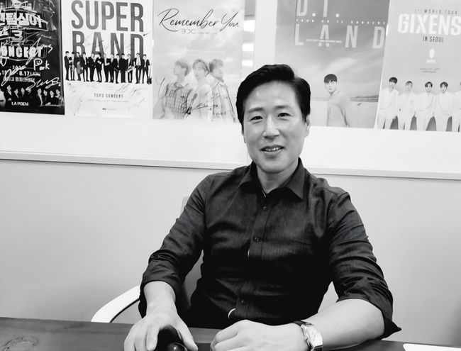 신상화 신임 라이브 엔터테인먼트 부문 대표. 티엠이 그룹, 켄버스 제공