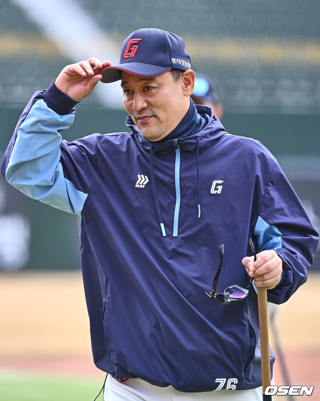 롯데 자이언츠 김민재 코치. /OSEN DB
