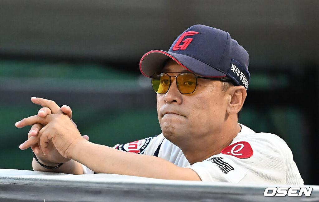 롯데 자이언츠 김민재 코치 / foto0307@osen.co.kr