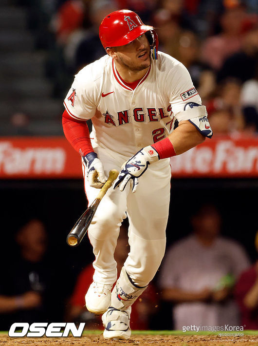 [사진] LA 에인절스 마이크 트라웃. ⓒGettyimages(무단전재 및 재배포 금지)