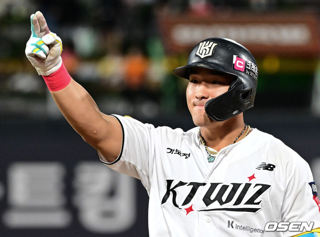 KT 위즈 안현민. /OSEN DB