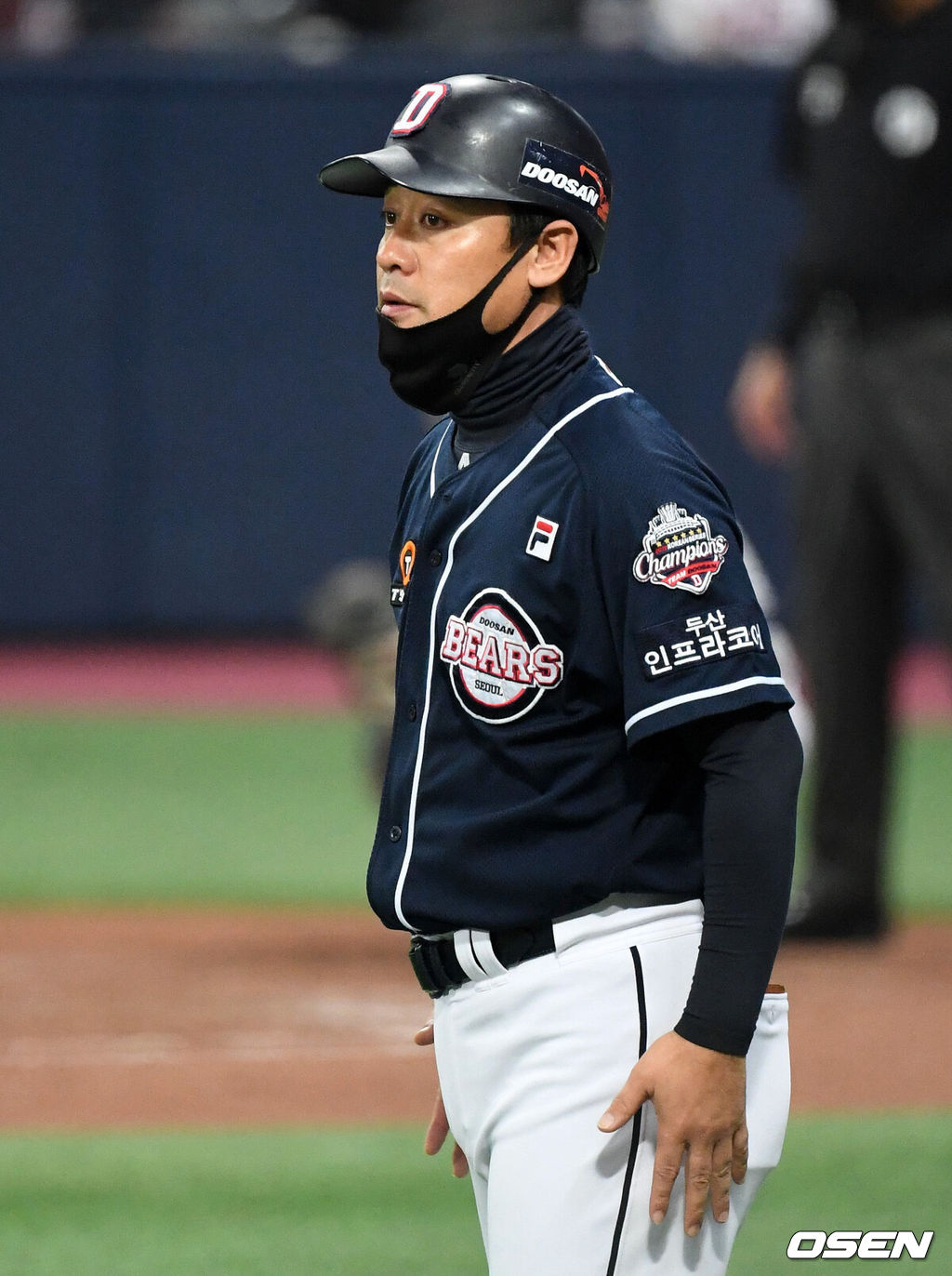 201117 두산 김민재 코치 /sunday@osen.co.kr