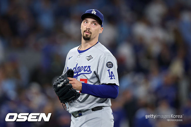 [사진] 다저스 블레이크 스넬. ⓒGettyimages(무단전재 및 재배포 금지)