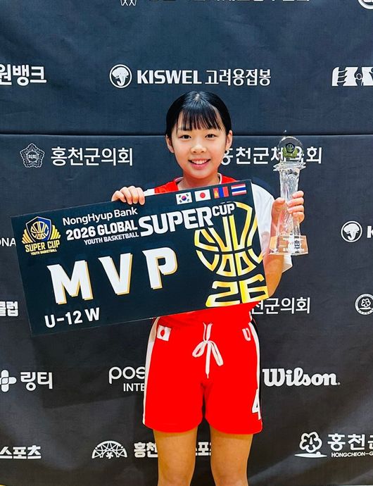 [사진] MVP에 선정된 모리모토 하스미