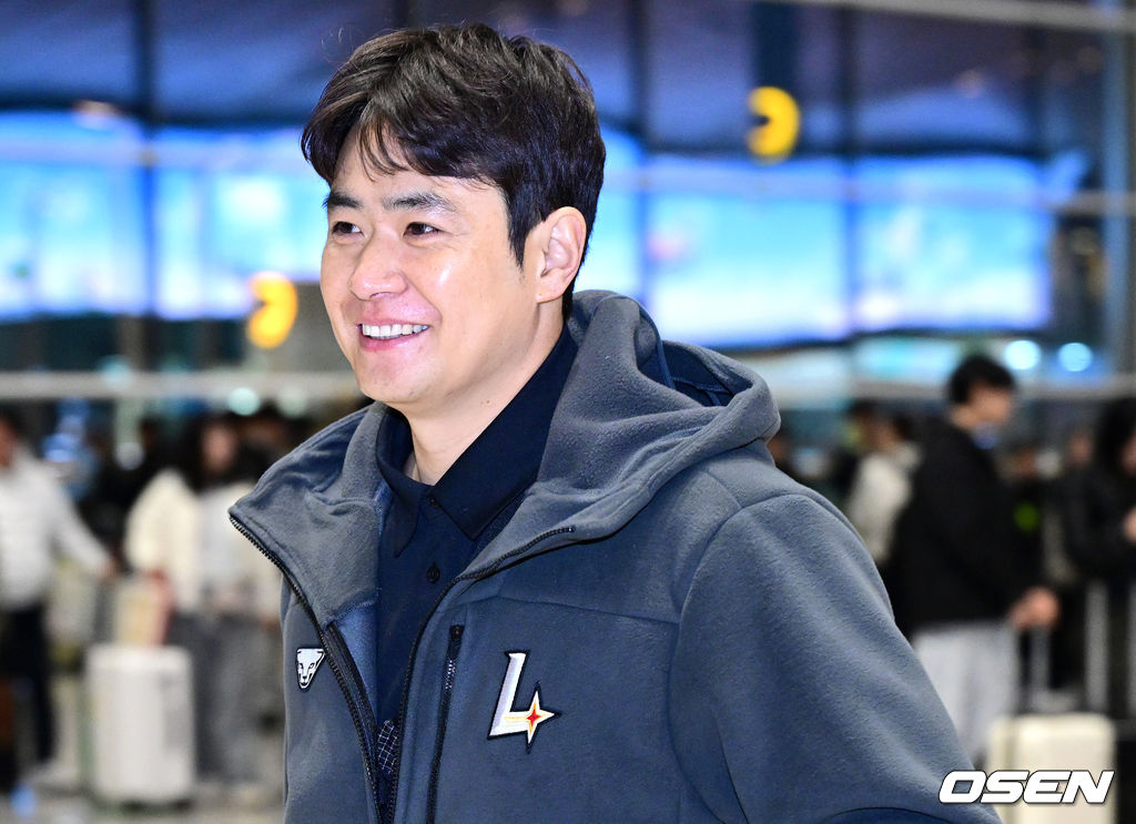 설렘과 긴장이 가득한 SSG맨 김재환.