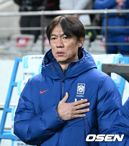 [OSEN=이대선 기자] 홍명보 감독 2025.11.18 /sunday@osen.co.kr