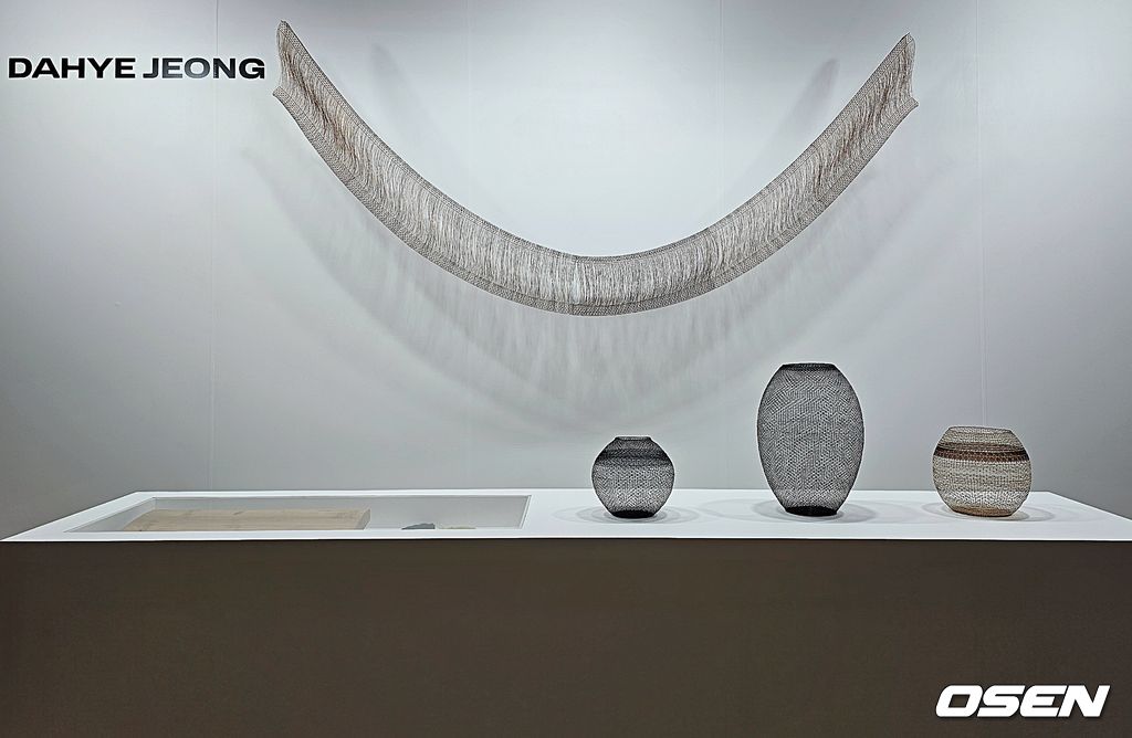 정다혜 작가의 말총 공예.