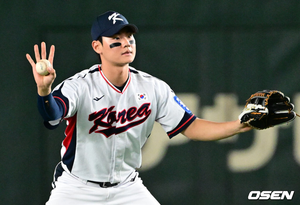 야구 대표팀 김주원. 2025.11.16 /cej@osen.co.kr