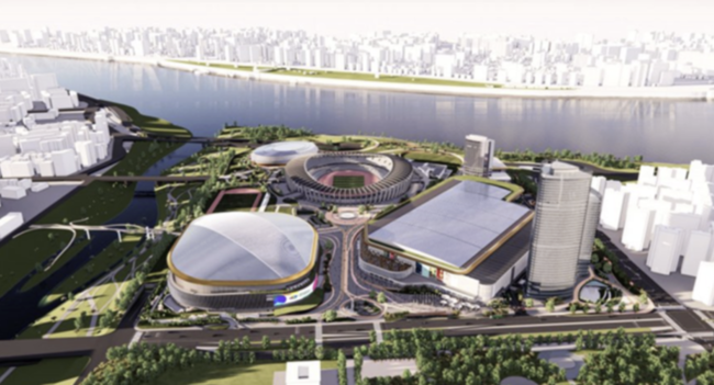 [사진] 잠실 신구장 조감도