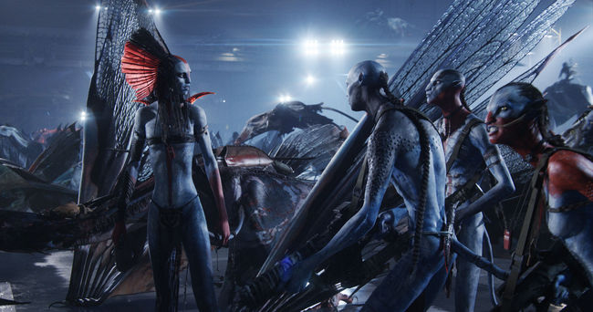 Varang (Oona Chaplin) in 20th Century Studios' AVATAR: FIRE AND ASH. Photo courtesy of 20th Century Studios. © 2025 20th Century Studios. All Rights Reserved.