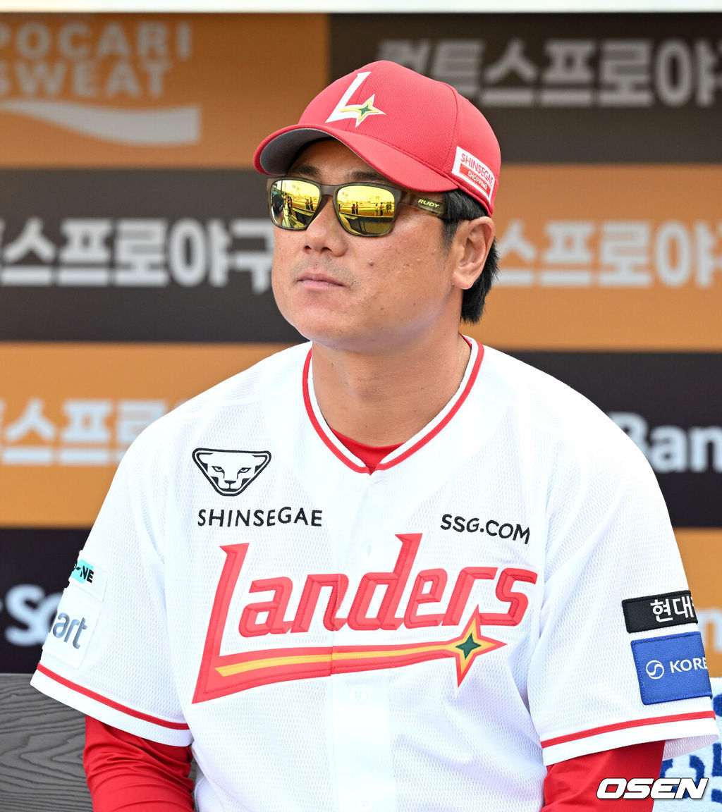 퓨처스올스타 SSG 박정권 감독. /OSEN DB