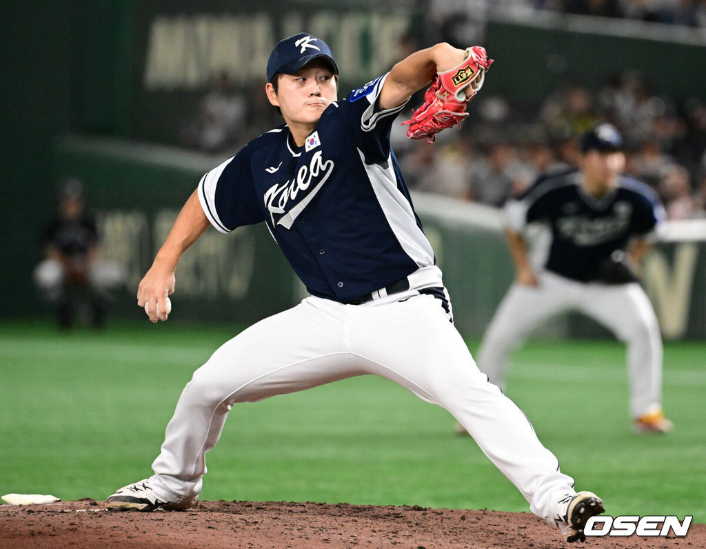 야구 대표팀 김택연. 2025.11.15 /cej@osen.co.kr