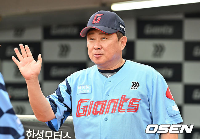 [OSEN=부산, 이석우 기자] 롯데 자이언츠 김태형 감독 015 2025.08.10 / foto0307@osen.co.kr
