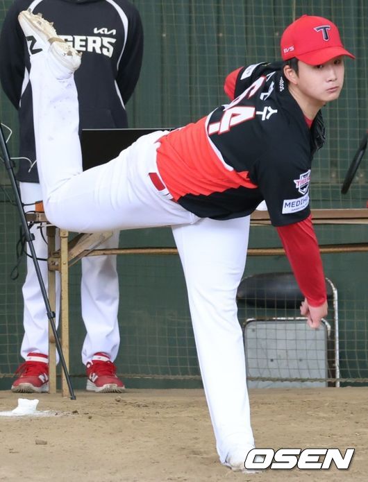 KIA 신인투수 김현수./KIA 타이거즈 제공