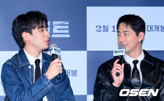 4일 오후 서울 CGV 용산아이파크몰에서 영화 '휴민트' 언론시사회가 열렸다.