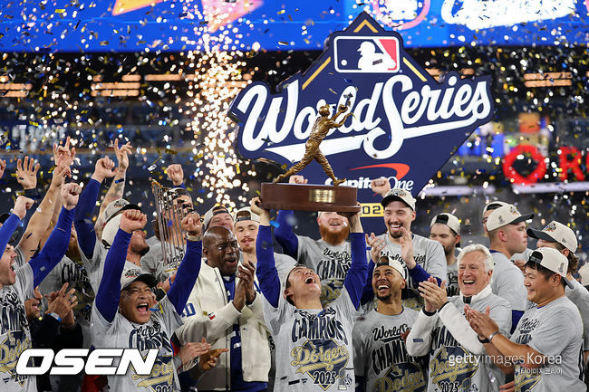 [사진] 다저스 선수들. ⓒGettyimages(무단전재 및 재배포 금지)