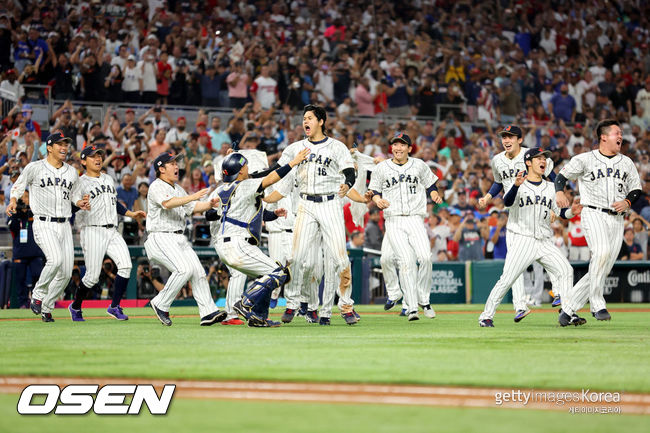 [사진] 일본 대표팀. ⓒGettyimages(무단전재 및 재배포 금지)