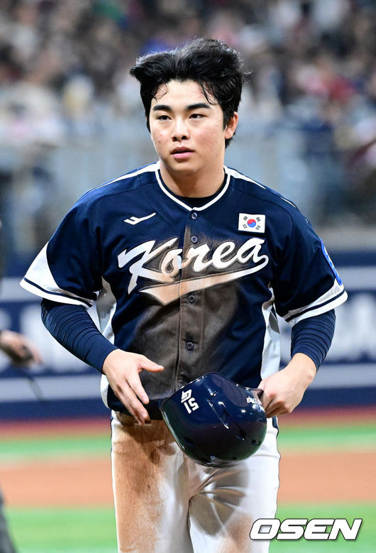 [OSEN=최규한 기자] 야구 대표팀 문현빈. 2025.11.09 / dreamer@osen.co.kr