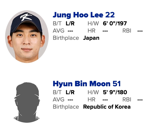 MLB.com / WBC 홈페이지