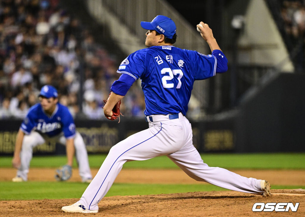 삼성 김태훈. 2025.06.01 /cej@osen.co.kr