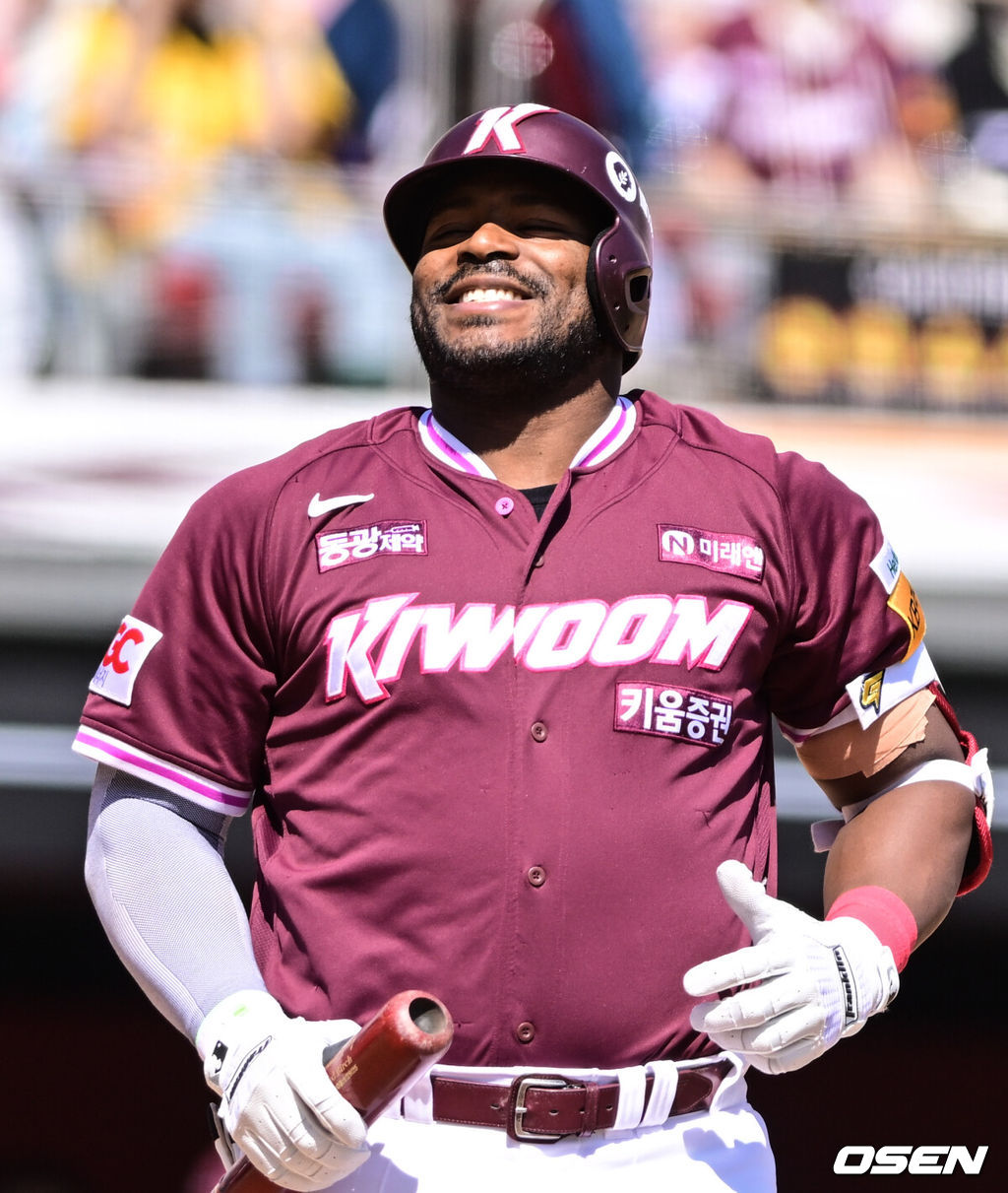 키움 히어로즈 시절 야시엘 푸이그. /OSEN DB