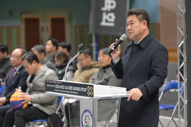 [사진] 신은섭 홍천군체육회장 / KXO 제공