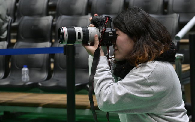 [사진] 일본에서 홍천까지 온 아야꼬 씨 / KXO 제공 