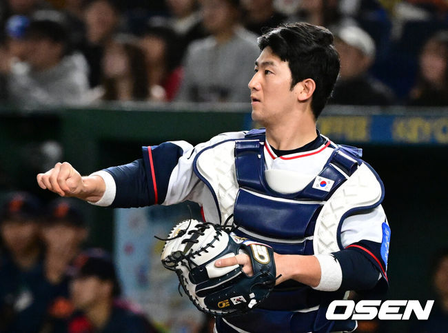 [OSEN=조은정 기자] 야구 대표팀 최재훈. /cej@osen.co.kr