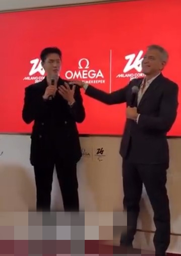 박보검과 조지 클루니 투샷, 출처 X