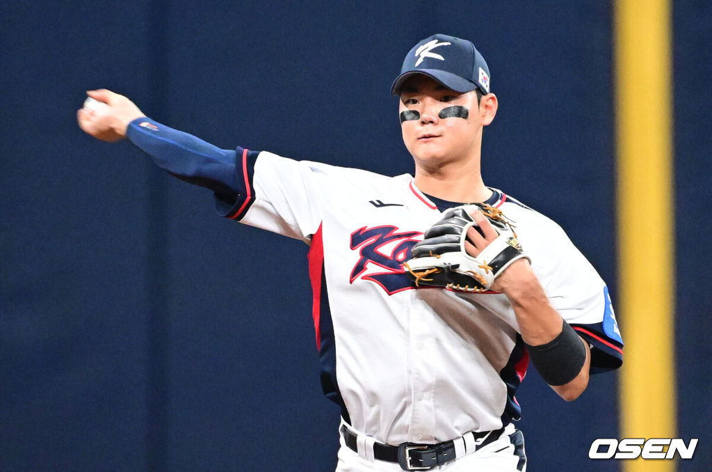 야구 대표팀 김주원. /cej@osen.co.kr