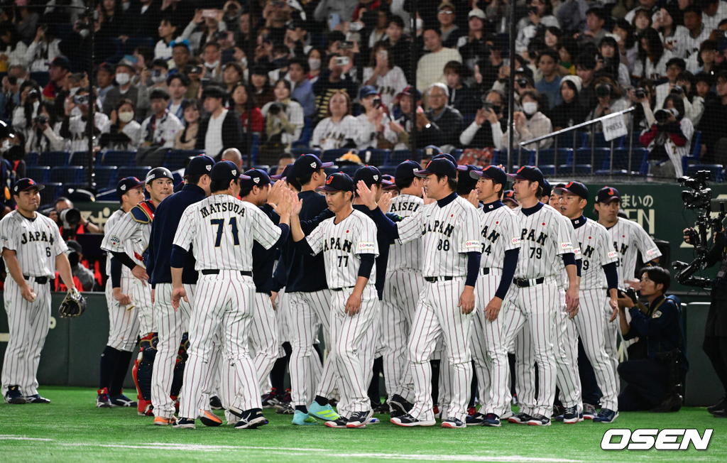 일본대표팀./OSEN DB