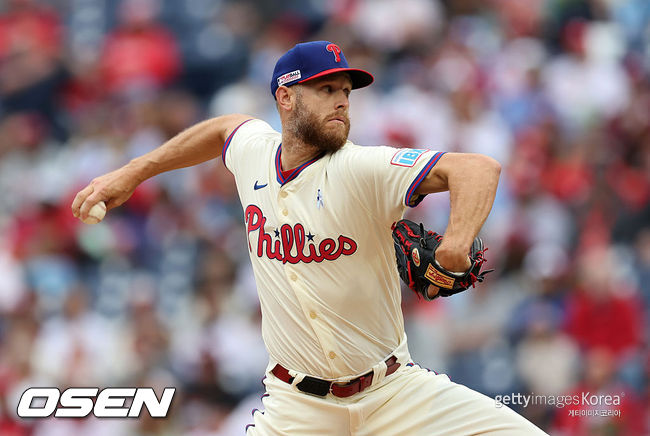 [사진] 필라델피아 필리스 잭 휠러. ⓒGettyimages(무단전재 및 재배포 금지)