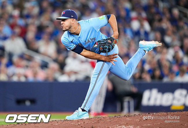 [사진] 토론토 호세 베리오스 ⓒGettyimages(무단전재 및 재배포 금지)