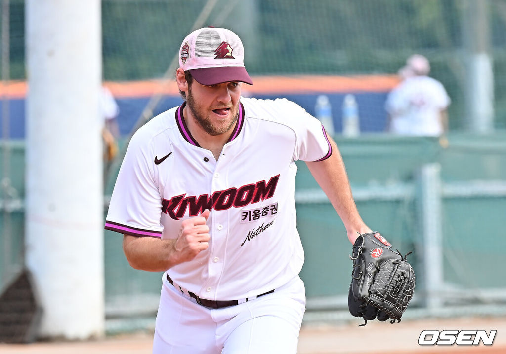 키움 히어로즈 네이선 와일스. /OSEN DB