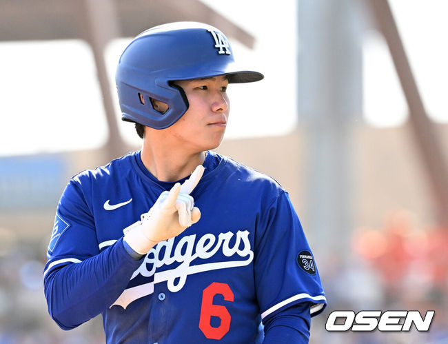 [OSEN=이대선 기자] LA 다저스 김혜성 /sunday@osen.co.kr
